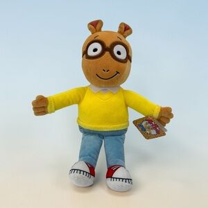 NWT 15" Arthur Plush Kohl's Cares PBS Kids Stuffed Animal Marc Brown 2023